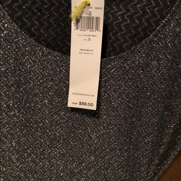 Silver BCBGENERATION open back dress - Picture 3 of 4